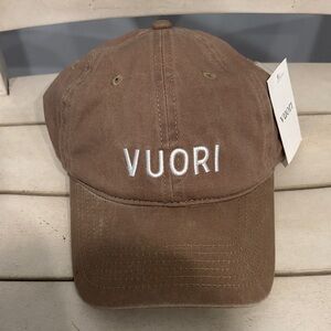 Vuori Camel Brown Logo Baseball Cap Unisex